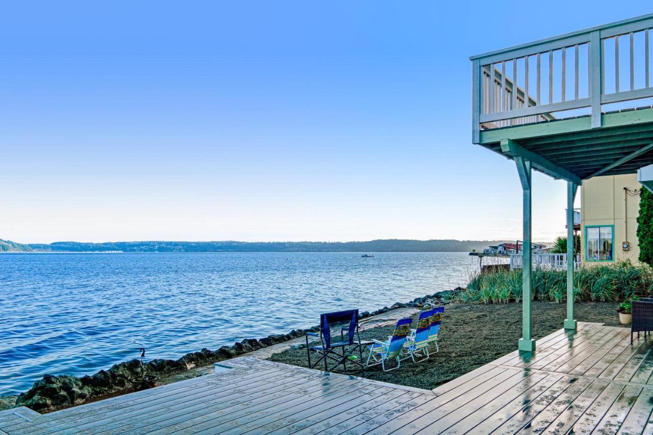 Whidbey Shores Waterfront Retreat Villa Langley Exterior photo